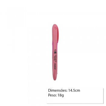 MARCA TEXTO COR: ROSA PASTEL UNIDADE REF: 09075 MARCA TEXTO COR: ROSA PASTEL UNIDADE REF: 09075