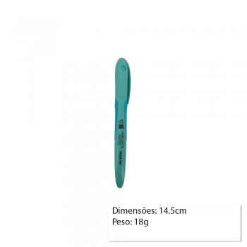 MARCA TEXTO COR: AZUL PASTEL UNIDADE REF: 9076 MARCA TEXTO COR: AZUL PASTEL UNIDADE REF: 9076