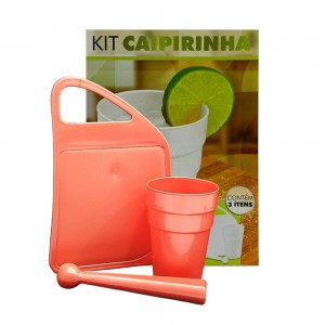 KIT CAIPIRINHA CORAL PEROLADO  REF: 097-18