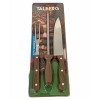 KIT CHURRASCO INOX 3PCS REF: 7880