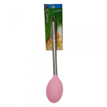COLHER EM SILICONE ROSA CLARO REF: 7651 COLHER EM SILICONE ROSA CLARO REF: 7651