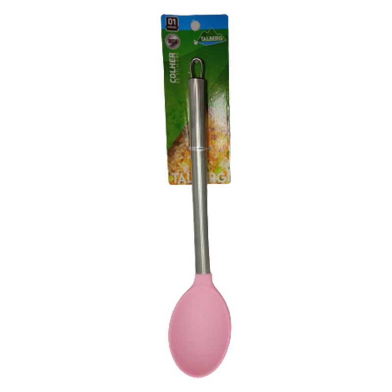 COLHER EM SILICONE VERMELHO REF: 7651