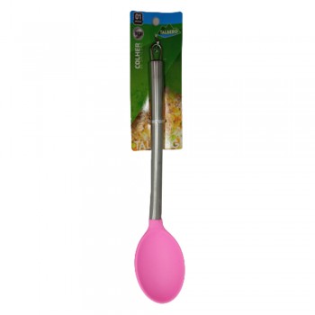 COLHER EM SILICONE ROSA ESCURO REF: 7651 COLHER EM SILICONE ROSA ESCURO REF: 7651