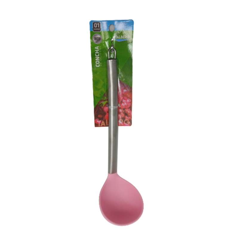 CONCHA DE COZINHA EM SILICONE ROSA CLARO REF: 7653