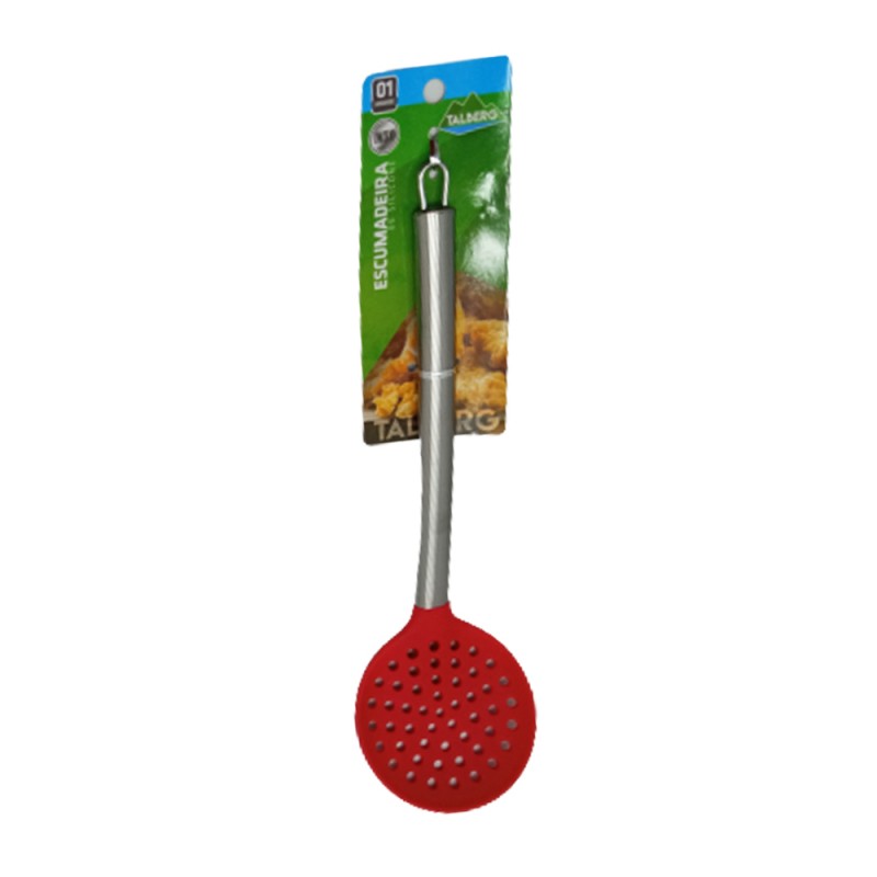 ESCUMADEIRA EM SILICONE VERMELHO REF: 7654