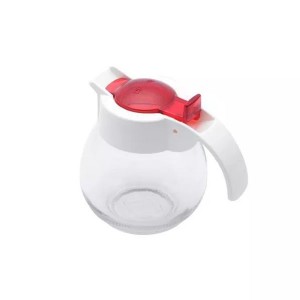 JARRA DE VIDRO VERMELHA