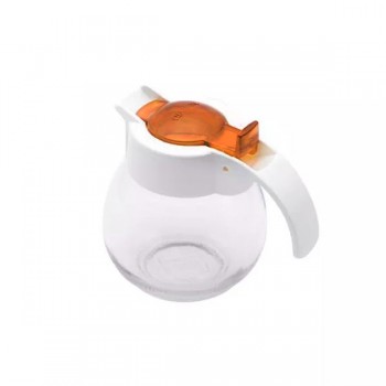 JARRA DE VIDRO LARANJA 180ML REF: 5109 JARRA DE VIDRO LARANJA 180ML REF: 5109