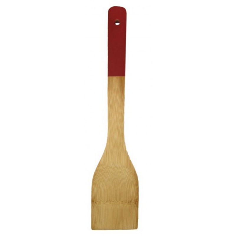 ESPATULA BAMBU COR: VERMELHO ESPATULA BAMBU COR: VERMELHO