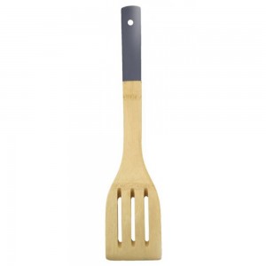 ESPATULA VAZADA BAMBU COR: CINZA