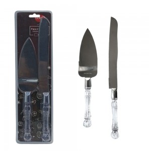KIT FACA E ESPATULA PARA BOLO  REF: CK4448  KIT FACA E ESPATULA PARA BOLO  REF: CK4448