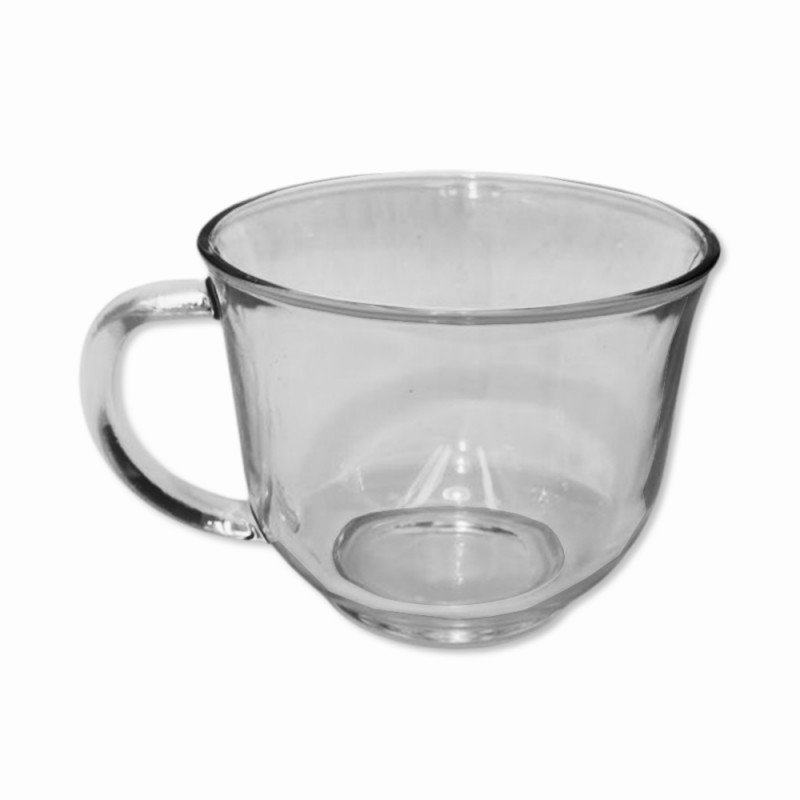 CANECA DE SOPA EM VIDRO 480ML  REF: CK6337