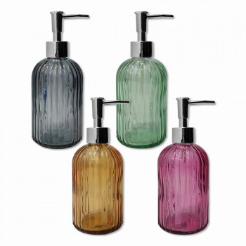 DISPENSER PORTA SABONETE LÍQUIDO EM VIDRO 400ML REF: CK6440 DISPENSER PORTA SABONETE LÍQUIDO EM VIDRO 400ML REF: CK6440