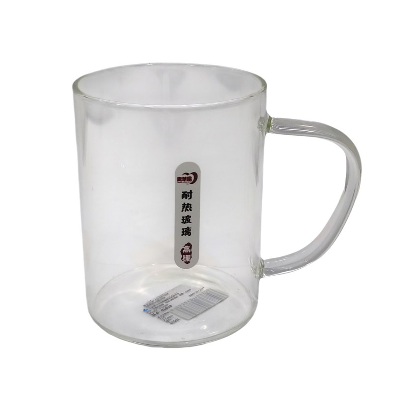 CANECA DE VIDRO COM ALÇA 450ML REF: CK6829