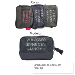 NECESSAIRE VIAJAR É NECESSÁRIO REF: NN2112 NECESSAIRE VIAJAR É NECESSÁRIO REF: NN2112