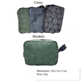 NECESSAIRE ESTAMPA CARIMBOS REF: NN2113