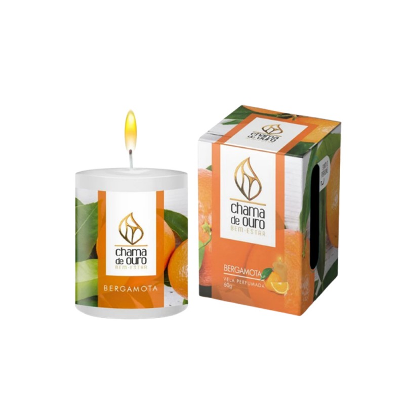 VELA PERFUMADA BERGAMOTA 60G REF: U60BE VELA PERFUMADA BERGAMOTA 60G REF: U60BE