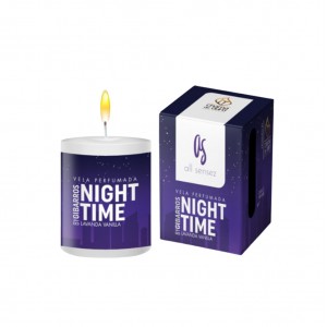 VELA PERFUMADA NIGHT TIME LAVANDA E VANILA 60G  REF: U60BYGI02 VELA PERFUMADA NIGHT TIME LAVANDA E VANILA 60G  REF: U60BYGI02