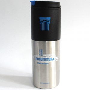 COPO VIAGEM EMBORRACHADO ARQUITETURA 450ML COPO VIAGEM EMBORRACHADO ARQUITETURA 450ML