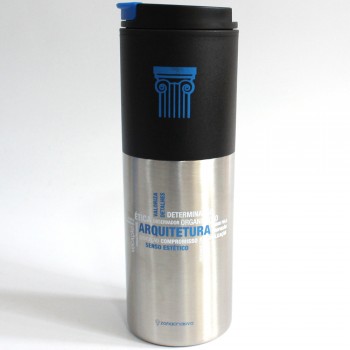 COPO VIAGEM EMBORRACHADO ARQUITETURA 450ML COPO VIAGEM EMBORRACHADO ARQUITETURA 450ML