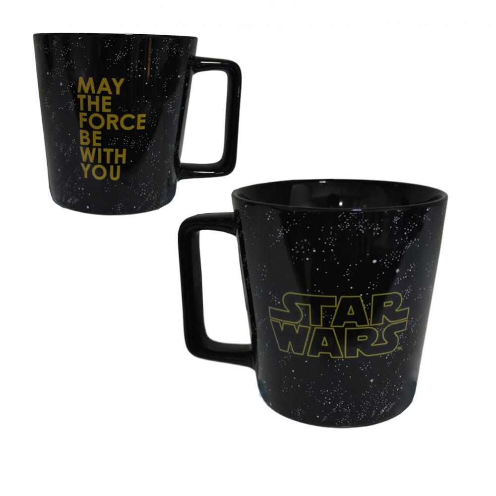 CANECA BUCK MODELO STAR WARS GALÁXIA 400ML EM CERÂMICA  REF: 10023503