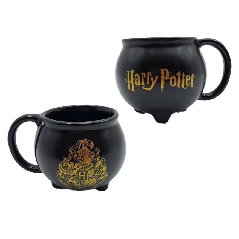 CANECA CALDEIRÃO MODELO BRASÃO HOGWARTS 500ML REF: 10023664 CANECA CALDEIRÃO MODELO BRASÃO HOGWARTS 500ML REF: 10023664