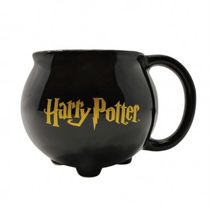 CANECA CALDEIRÃO MODELO BRASÃO HOGWARTS 500ML  REF: 10023664 CANECA CALDEIRÃO MODELO BRASÃO HOGWARTS 500ML  REF: 10023664