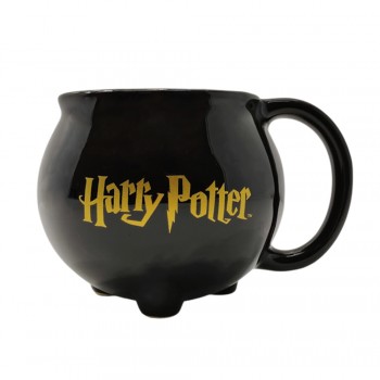 CANECA CALDEIRÃO MODELO BRASÃO HOGWARTS 500ML  REF: 10023664