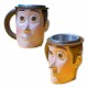 CANECA 3D MODELO WOODY EM RESINA 250ML REF: 10024221