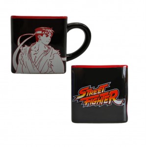 CANECA QUADRADA MODELO RYU BLACK EM CERÂMICA 300ML REF: 10024284 CANECA QUADRADA MODELO RYU BLACK EM CERÂMICA 300ML REF: 10024284