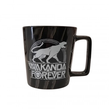 CANECA BUCK EM CERÂMICA PANTERA NEGRA 400ML  REF: 10024291