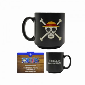 CANECA MINI TINA MODELO ONE PIECE EM CERÂMICA 100ML REF: 10024399 CANECA MINI TINA MODELO ONE PIECE EM CERÂMICA 100ML REF: 10024399