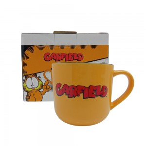 CANECA COM INFUSOR GARFIELD EM CERÂMICA 350ML REF: 10024445 CANECA COM INFUSOR GARFIELD EM CERÂMICA 350ML REF: 10024445