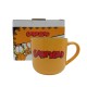 CANECA COM INFUSOR GARFIELD EM CERÂMICA 350ML REF: 10024445