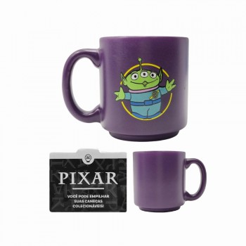 CANECA MINI TINA MODELO E.T. TOY STORY EM CERÂMICA 100ML REF: 10024459