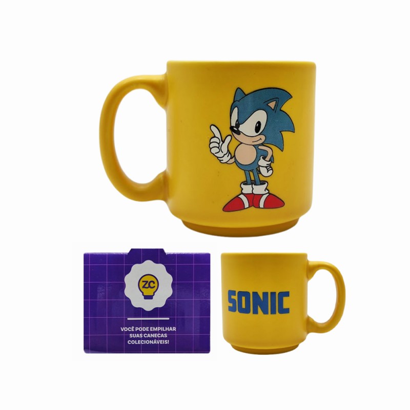 CANECA MINI TINA MODELO SONIC EM CERÂMICA 100ML REF: 10024467