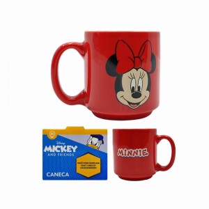 CANECA MINI TINA MODELO MINNIE MOUSE EM CERÂMICA 100ML REF: 10024487 CANECA MINI TINA MODELO MINNIE MOUSE EM CERÂMICA 100ML REF: 10024487