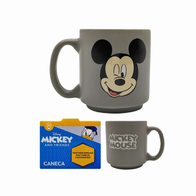 CANECA MINI TINA MODELO MICKEY MOUSE EM CERÂMICA 100ML REF: 10024490 CANECA MINI TINA MODELO MICKEY MOUSE EM CERÂMICA 100ML REF: 10024490