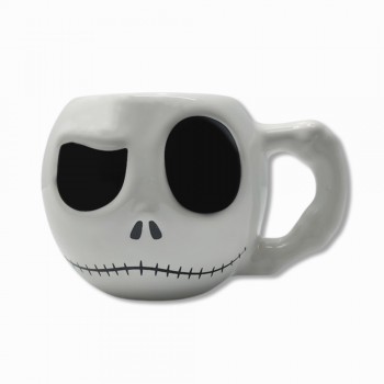 CANECA 3D MODELO JACK SKELLINGTON 450ML EM PORCELANA  REF: 10024524