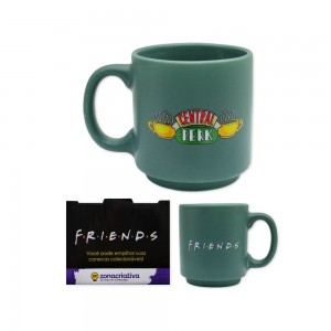 CANECA MINI TINA MODELO CENTRAL PERK EM CERÂMICA 100ML  REF: 10024530 CANECA MINI TINA MODELO CENTRAL PERK EM CERÂMICA 100ML  REF: 10024530
