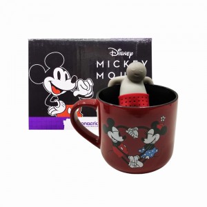 CANECA COM INFUSOR MODELO LOVE YOU EM CERÂMICA 350ML REF: 10024542 CANECA COM INFUSOR MODELO LOVE YOU EM CERÂMICA 350ML REF: 10024542