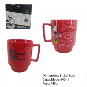 CANECA MINNIE 400ML REF:10024543  CANECA MINNIE 400ML REF:10024543
