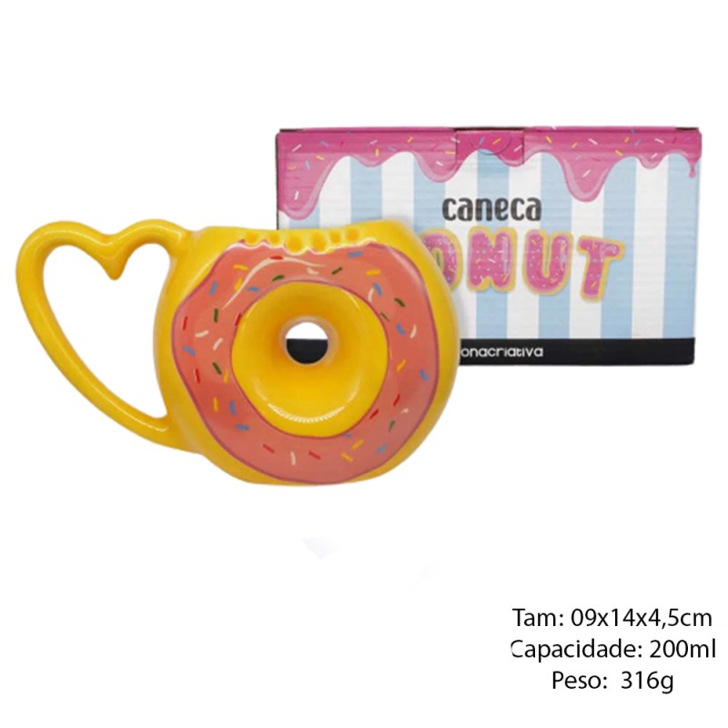 CANECA 200ML 3D DONUTS REF: 10024550 CANECA 200ML 3D DONUTS REF: 10024550
