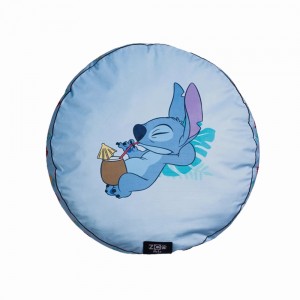 CAMA REDONDA PARA PET MODELO STITCH COM ZÍPER EM POLIÉSTER REF: 10120083 CAMA REDONDA PARA PET MODELO STITCH COM ZÍPER EM POLIÉSTER REF: 10120083