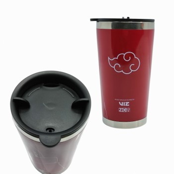 COPO DE VIAGEM MODELO ITACHI UCHIHA EM INOX 350ML REF: 10024615