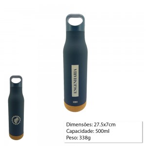 GARRAFA CORKY EMBORRACHADA ENGENHARIA  500ML REF:10072262 GARRAFA CORKY EMBORRACHADA ENGENHARIA  500ML REF:10072262
