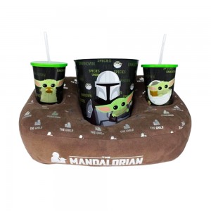 KIT ALMOFADA E BALDE DE PIPOCA SUEDE THE MANDALORIAN EM POLIÉSTER REF: 10064894 KIT ALMOFADA E BALDE DE PIPOCA SUEDE THE MANDALORIAN EM POLIÉSTER REF: 10064894