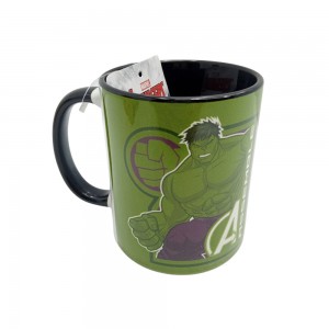 CANECA POP MODELO HULK EM CERÂMICA 350ML  REF: 10024864  CANECA POP MODELO HULK EM CERÂMICA 350ML  REF: 10024864