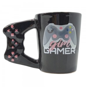 CANECA FORMATO 3D MODELO GIRLS GAMER 300ML  REF: 10024986 CANECA FORMATO 3D MODELO GIRLS GAMER 300ML  REF: 10024986