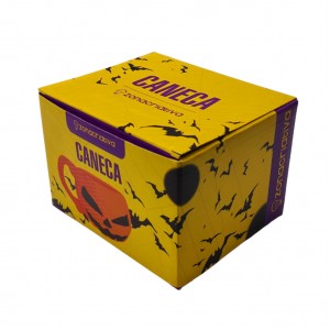 CANECA 3D MODELO HALLOWEN PUMPKIN EM POCELANA 500ML REF: 10024987 CANECA 3D MODELO HALLOWEN PUMPKIN EM POCELANA 500ML REF: 10024987