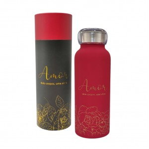 GARRFA MODELO AMOR DOIS CORPOS 500ML EM INOX  REF: 10072332 GARRFA MODELO AMOR DOIS CORPOS 500ML EM INOX  REF: 10072332